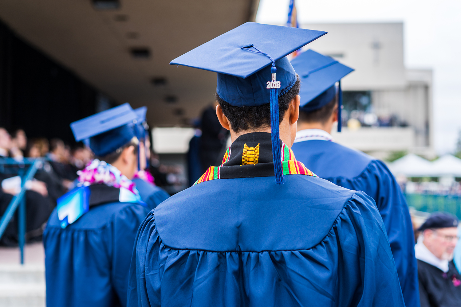 Graduate at Graduation Bellarmine College Preparatory